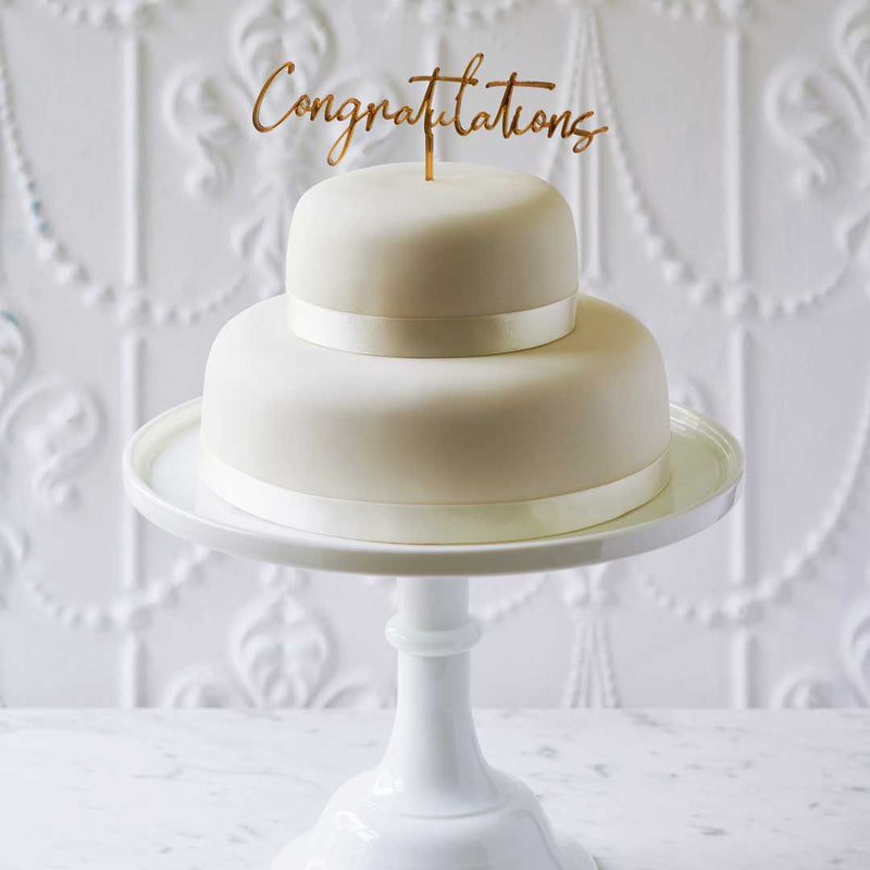 Congratulations Cake Topper