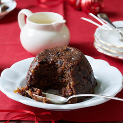 open christmas pudding !