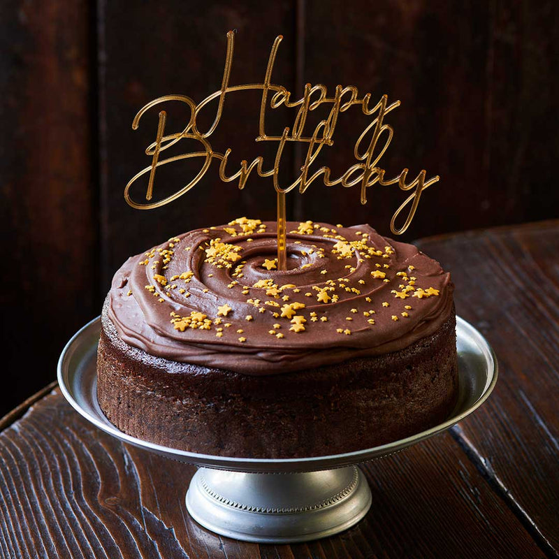 Chocolate Birthday Cake