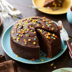 Chocolate Birthday Cake with Sprinkles !