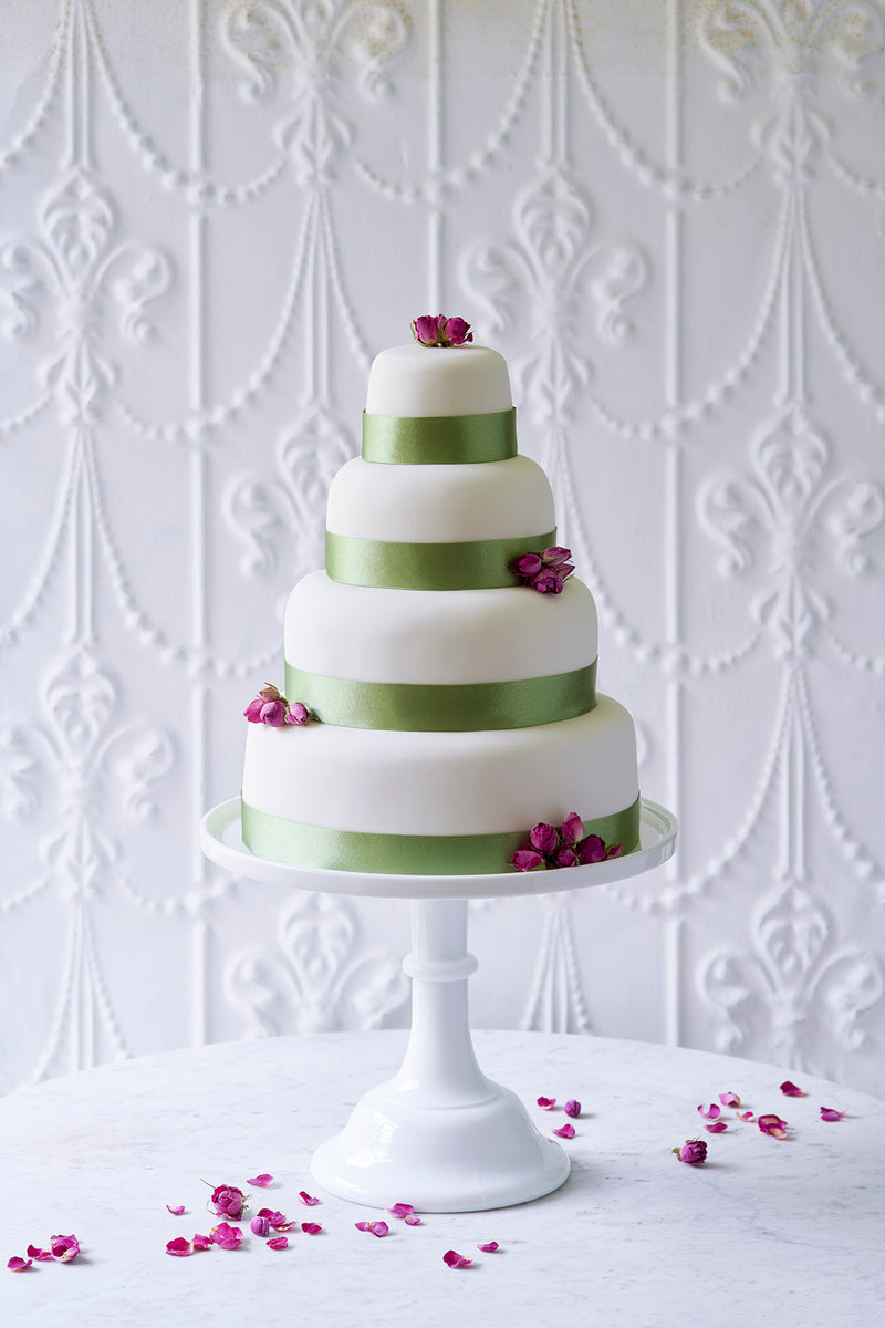 Cotswold 4 Tier Wedding Cake : Decorate Your Own