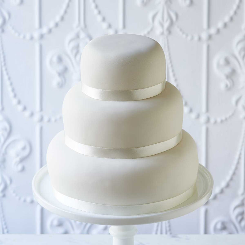 Decorate Your Own - DIY - 3 Tier Wedding Cake.