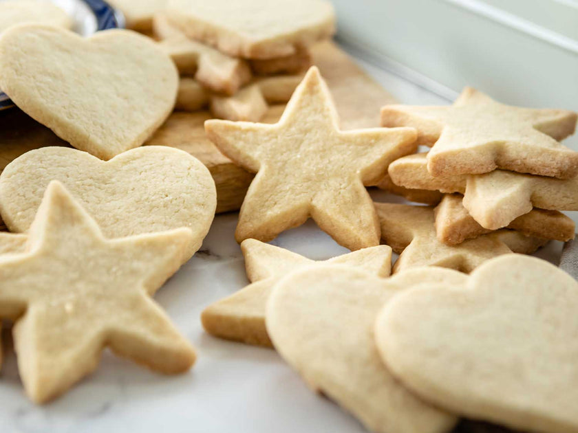 Hearts & Stars Classic Shortbread in Free Gift Tin | Meg Rivers Artisan ...